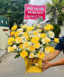 Giỏ Hoa Sang Trọng – G51