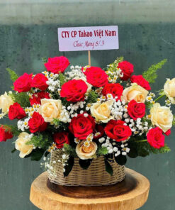 Giỏ Hoa Sang Trọng – G48