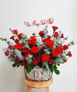 Giỏ Hoa Sang Trọng – G46
