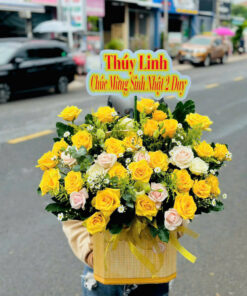 Giỏ Hoa Sang Trọng – G44