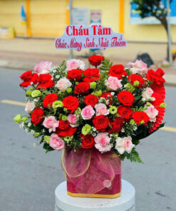Giỏ Hoa Sang Trọng – G43