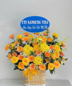 Giỏ Hoa Sang Trọng – G37