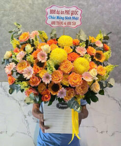 Giỏ Hoa Sang Trọng – G26