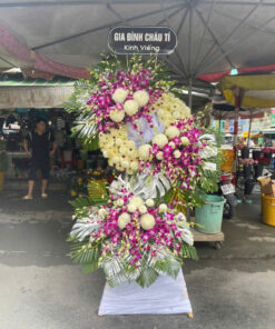Mẫu Hoa Viếng – V54