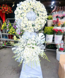 Mẫu Hoa Viếng – V43