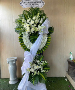 Mẫu Hoa Viếng – V37
