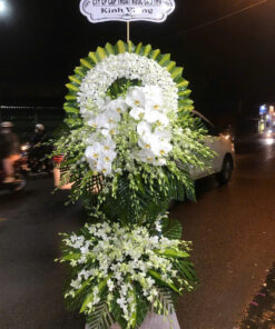 Mẫu Hoa Viếng – V35